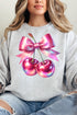 Holographic Coquette Cherries Unisex NuBlend Crew Sweatshirt