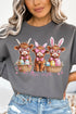 Hoppy Highland Easter Unisex NuBlend Crew Sweatshirt