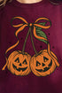 Jack-O'-Lantern Cherries Unisex NuBlend Crew Sweatshirt