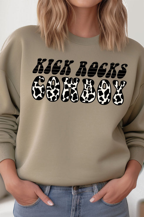 Kick Rocks Cowboy Unisex NuBlend Crew Sweatshirt
