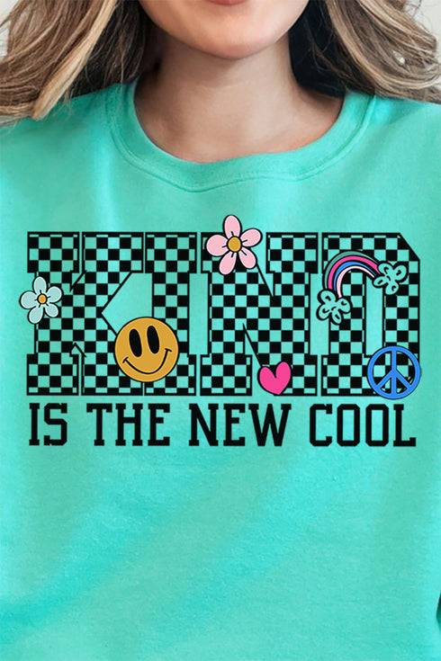 Kind Is The New Cool Unisex NuBlend Crew Sweatshirt