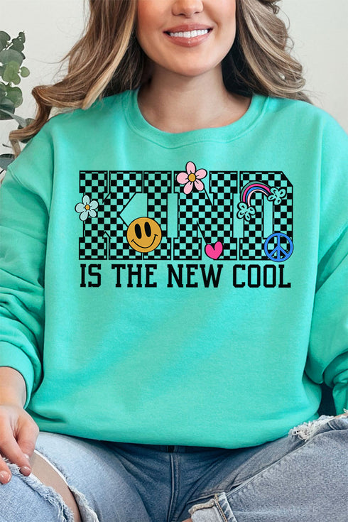 Kind Is The New Cool Unisex NuBlend Crew Sweatshirt