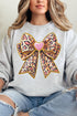 Leopard Love Bow Unisex NuBlend Crew Sweatshirt