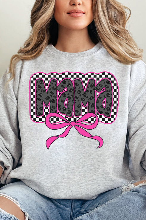 Leopard Luxe Mama Unisex NuBlend Crew Sweatshirt