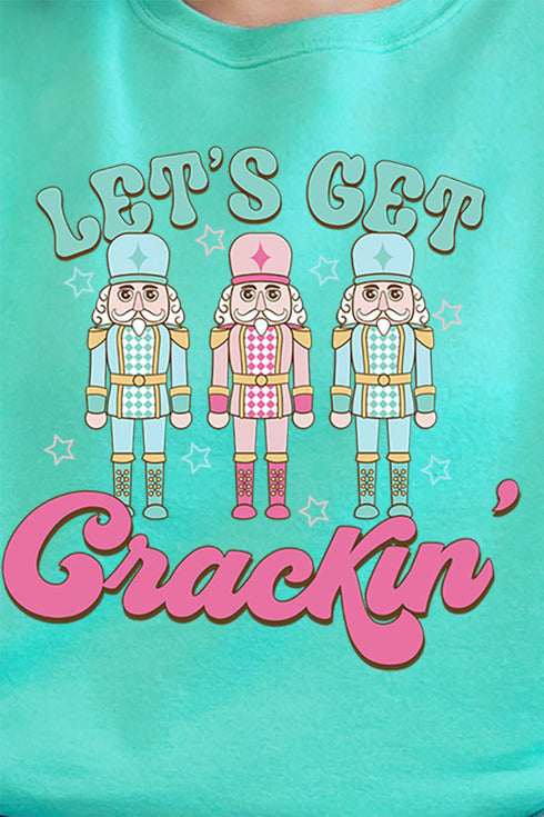 Christmas Let's Get Crackin' Unisex NuBlend Crew Sweatshirt