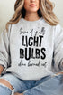 Light Bulbs Done Burned Out Unisex NuBlend Crew Sweatshirt