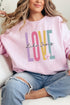 Colorblock Love Like Jesus Unisex NuBlend Crew Sweatshirt