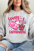 Lovely And Caffeinated Unisex NuBlend Crew Sweatshirt