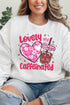 Lovely And Caffeinated Unisex NuBlend Crew Sweatshirt