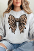 Lovely Leopard Bow Unisex NuBlend Crew Sweatshirt