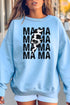 Mama Cow Lightning Bolt Unisex NuBlend Crew Sweatshirt