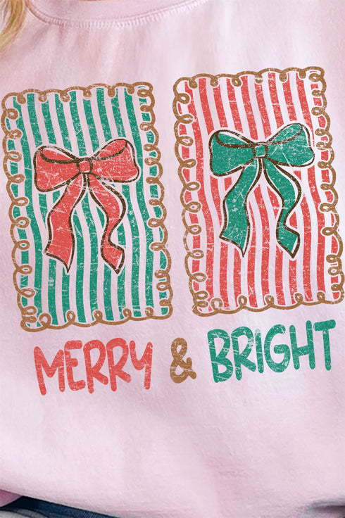 Merry & Bright Stamps Unisex NuBlend Crew Sweatshirt