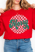 Merry Retro Check Unisex NuBlend Crew Sweatshirt