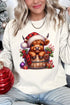 Mooey Christmas Bucket Unisex NuBlend Crew Sweatshirt