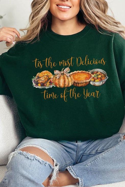 Most Delicious Time Of The Year Unisex NuBlend Crew Sweatshirt