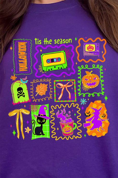 Neon All Hallow's Eve Unisex NuBlend Crew Sweatshirt