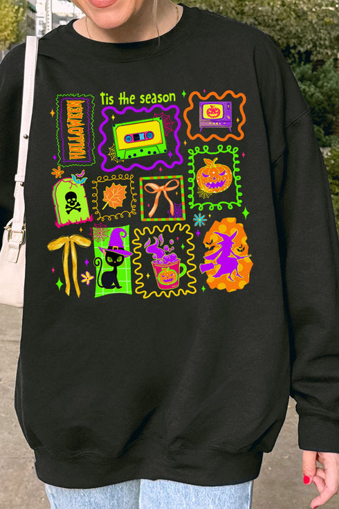 Neon All Hallow's Eve Unisex NuBlend Crew Sweatshirt