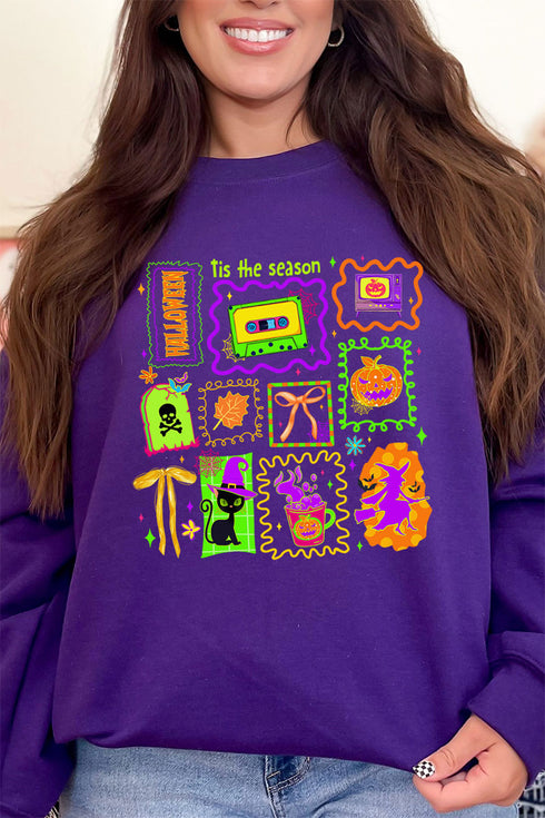 Neon All Hallow's Eve Unisex NuBlend Crew Sweatshirt