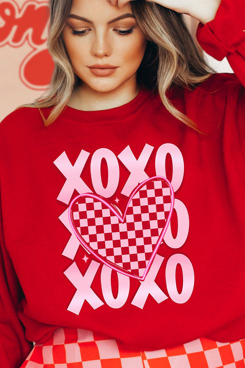Neon XOXO Unisex NuBlend Crew Sweatshirt