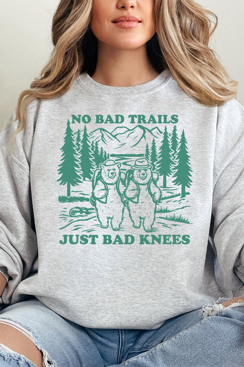 No Bad Trails Unisex NuBlend Crew Sweatshirt