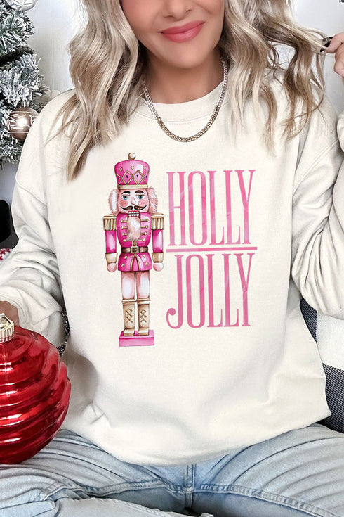 Nutcracker Holly Jolly Unisex NuBlend Crew Sweatshirt