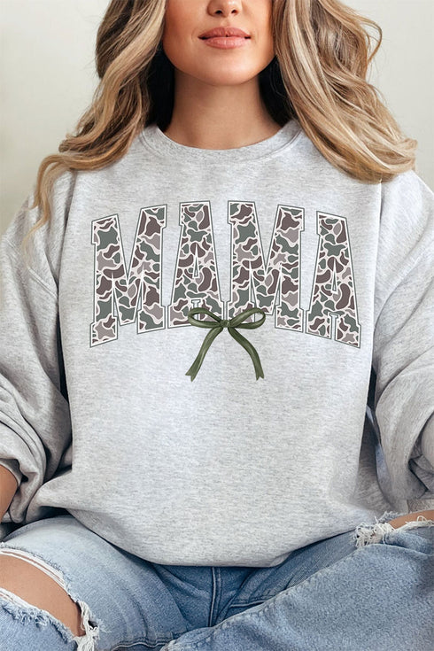 Old Camo Mama Unisex NuBlend Crew Sweatshirt