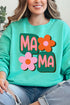 Orange Groovy Mama Unisex NuBlend Crew Sweatshirt