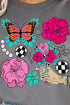 Butterfly Outlaw Girly Unisex NuBlend Crew Sweatshirt