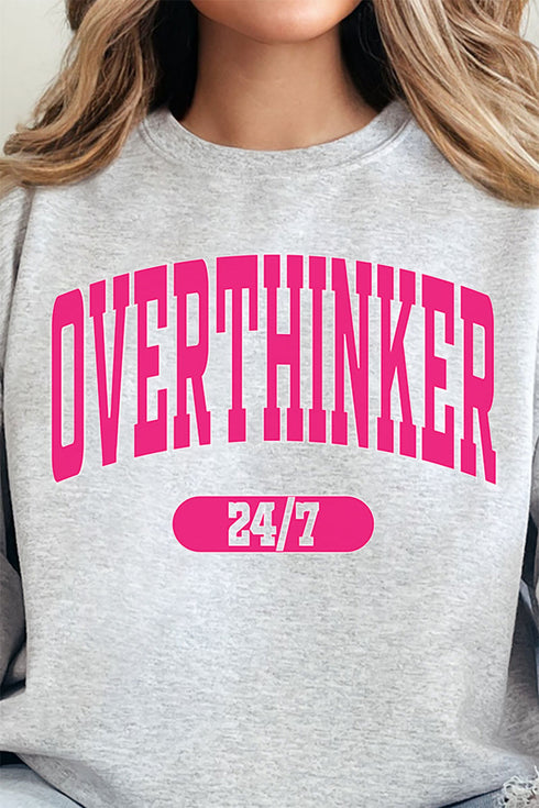 Overthinker 24/7 Unisex NuBlend Crew Sweatshirt