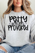 Petty When Provoked Unisex NuBlend Crew Sweatshirt
