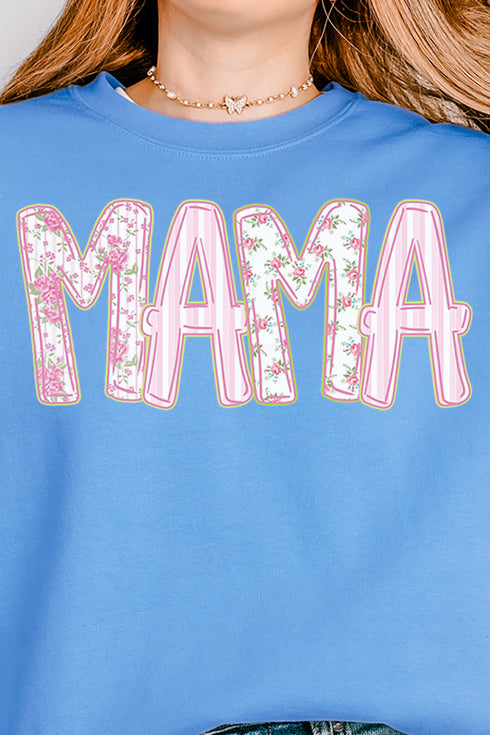 Pink Blossom Mama Unisex NuBlend Crew Sweatshirt