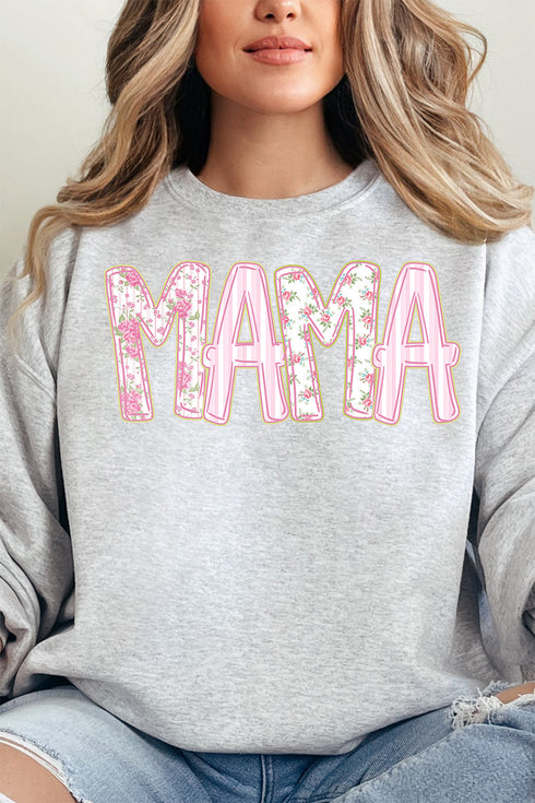 Pink Blossom Mama Unisex NuBlend Crew Sweatshirt