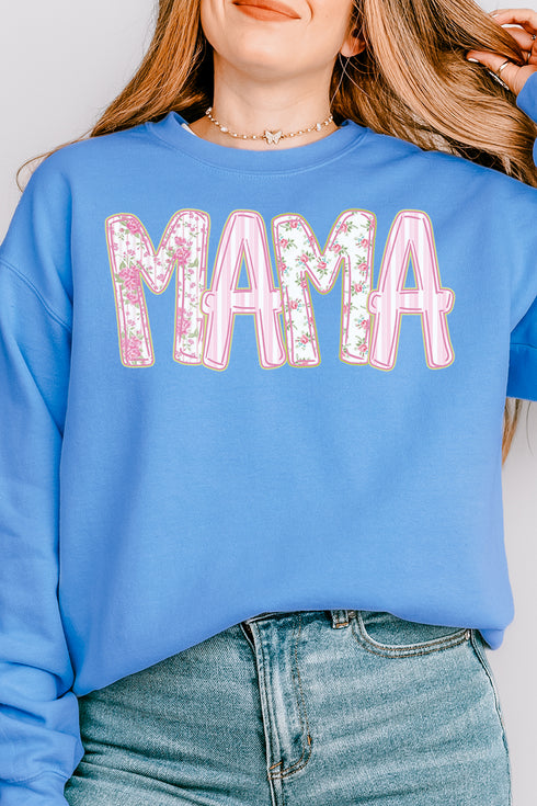 Pink Blossom Mama Unisex NuBlend Crew Sweatshirt