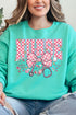 Pink Checkered Nurse Life Unisex NuBlend Crew Sweatshirt