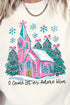 Pink Church Come Let Us Adore Him Unisex NuBlend Crew Sweatshirt