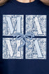 Preppy Blue Mama Unisex NuBlend Crew Sweatshirt