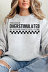 Probably Overstimulated Unisex NuBlend Crew Sweatshirt