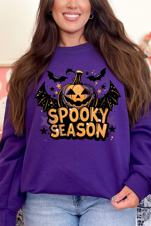 Pumpkin Spooky Season Unisex NuBlend Crew Sweatshirt