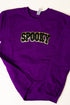 Spooky Large Chenille Patch Unisex NuBlend Crew Sweatshirt