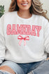 Red Gingham Gameday Unisex NuBlend Crew Sweatshirt