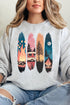 Retro Around The Fire Unisex NuBlend Crew Sweatshirt