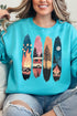 Retro Around The Fire Unisex NuBlend Crew Sweatshirt