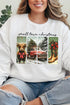 Retro Small Town Christmas Unisex NuBlend Crew Sweatshirt