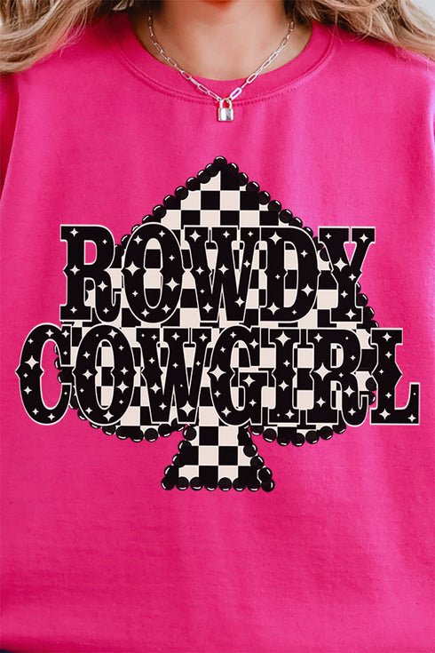 Rowdy Cowgirl Unisex NuBlend Crew Sweatshirt