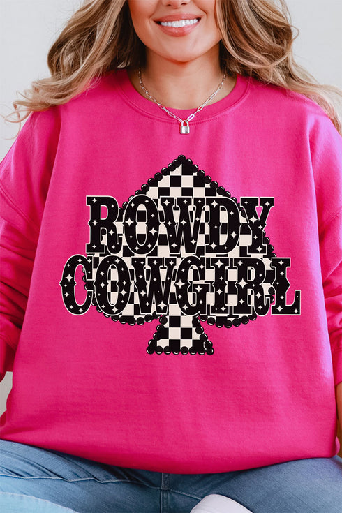 Rowdy Cowgirl Unisex NuBlend Crew Sweatshirt