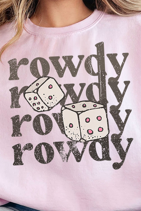Rowdy Dice Unisex NuBlend Crew Sweatshirt