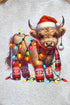 Santa Cow Twinklehoof Unisex NuBlend Crew Sweatshirt