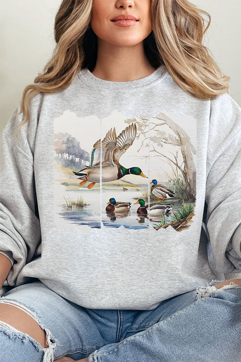 Scenic Mallards Unisex NuBlend Crew Sweatshirt