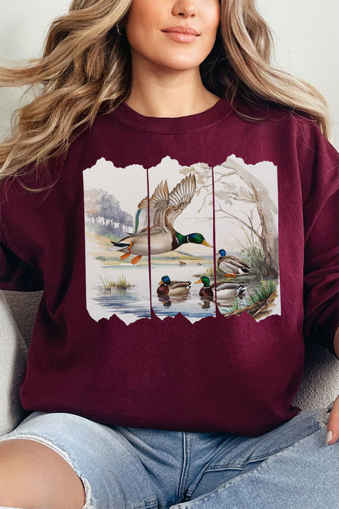 Scenic Mallards Unisex NuBlend Crew Sweatshirt