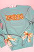 Side Bows Fall Custom Name Unisex NuBlend Crew Sweatshirt